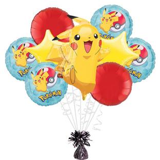 Pikachu Foil Balloon Bouquet